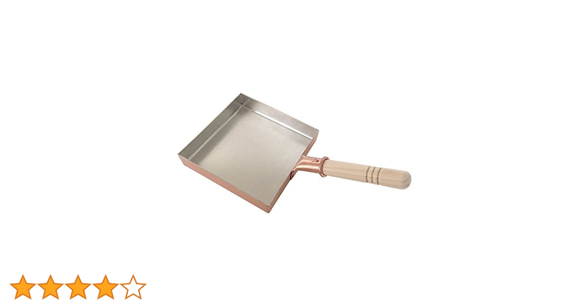 未使用　堺一文字光秀　銅　玉子焼き　卵焼き器　内径約168×約210×約30ｍｍ 未使用 堺一文字光秀 銅 玉子焼き 卵焼き器 内径約168×約210